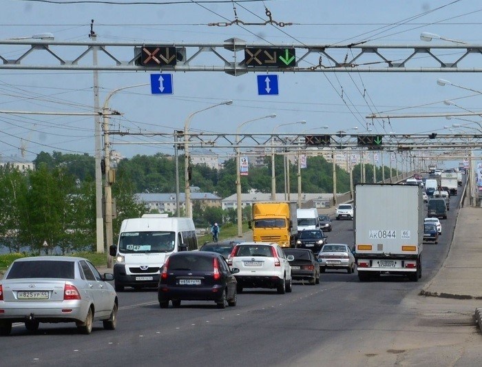 Первые полосы реверсивного движения появились в 2012 году / Фото: gradkostroma. ru