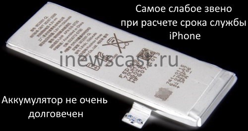 Замена батареи займет у iPhone много времени