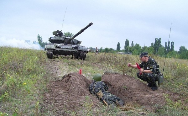 Учения с использованием военной техники